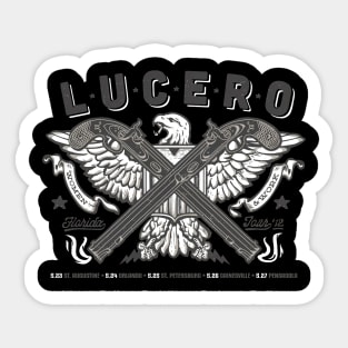 Eagle Lucero Band Logo Sticker